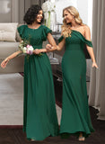 Paris Trumpet/Mermaid One-Shoulder Floor-Length Bridesmaid Dress With Split Front STIP0012921