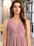 Jill A-Line Floor-Length Bridesmaid Dress STIP0012922