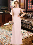 Tamara A-Line Scoop Neck Floor-Length Chiffon Bridesmaid Dress With Cascading Ruffles STIP0013269