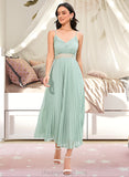 Jasmin A-LineV-neckAnkle-LengthBridesmaidDress#273652 STIP0013283