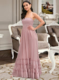 Kitty A-LineSquareNecklineFloor-LengthBridesmaidDress#273611 STIP0013300