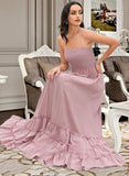 Kitty A-LineSquareNecklineFloor-LengthBridesmaidDress#273611 STIP0013300