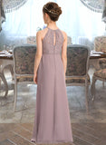 Ashanti A-LineScoopNeckFloor-LengthChiffonLaceJuniorBridesmaidDressWithRuffle#173272 STIP0013416