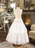 Danielle Ball-Gown/PrincessScoopNeckFloor-LengthTulleJuniorBridesmaidDressWithSashBeading#136423 STIP0013615