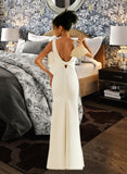 Jayden Trumpet/Mermaid Scoop Neck Floor-Length Wedding Dress STIP0013727