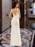 Julianne Trumpet/Mermaid Floor-Length Wedding Dress STIP0013762