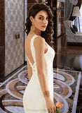 Julianne Trumpet/Mermaid Floor-Length Wedding Dress STIP0013762