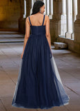 Jaliyah Ball-Gown/Princess Sweetheart Floor-Length Tulle Prom Dresses STIP0022198