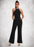 Shirley Sequins High Neck Elegant Jumpsuit/Pantsuit Polyester Maxi Dresses STIP0022438