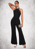 Shirley Sequins High Neck Elegant Jumpsuit/Pantsuit Polyester Maxi Dresses STIP0022438