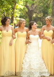 Pleated Sweetheart Floor-Length Stylish A-Line Combination Bridesmaid Dresseses Winnie STIP0025531