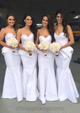 Sweetheart Sleeveless Long/Floor-Length Trumpet/Mermaid Taffeta Bridesmaid Dresses Rhianna STIP0025541