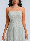 Pat A-line Scoop Mini Sequin Homecoming Dress With Sequins Beading STIP0025689