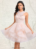 Haven Ball-Gown/Princess Sweetheart Short Tulle Homecoming Dress STIP0025667