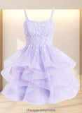 Tess Ball-Gown/Princess Sweetheart Short Tulle Homecoming Dress STIP0025677