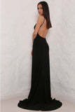 2024 Spandex Evening Dresses Spaghetti Straps Open Back PH9YD7T1