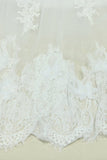 2024 Hot Long Sleeves Wedding Dresses Scoop Tulle With P3GHM5MA