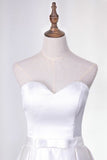 2024 Satin Wedding Dresses Sweetheart A PC8DFGS1