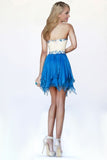 2024 Stunning Homecoming Dresses Sweetheart A Line Short/Mini With Beads PQPBX8ZF