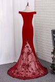 2024 Hot Black Prom Dresses Mermaid With Embroidery And Beads Sweep P4NPZG97