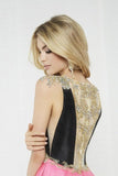 2024 New Arrival A Line V Neck Satin With Beads PXQB2M16