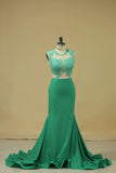 2024 Scoop Mermaid/Trumpet Prom Dresses PGBY5RJG