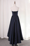 2024 Sweetheart A Line Evening Dresses Satin P299LBLY