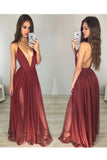 2024 Spaghetti Straps A Line Evening Dresses Tulle With PX8Z4BSR