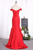 2024 New Arrival Prom Dresses Off The Shoulder PRX5BEE4