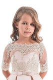 2024 Flower Girl Dresses A Line Sweetheart Satin With Jacket PZSMLC2F