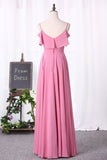 2024 New Arrival Bridesmaid Dresses Spaghetti Straps A PET6PEHF