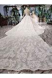 Ball Gown Wedding Dresses One Meter Train Scoop Top Quality PZG8TECH