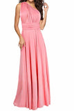 Sexy Variety-Style Elegant V-Neck Pleated Pleated Evening Sleeveless Back Cross PDYHKN3G