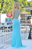 2024 Two-Piece Scoop Prom Dresses Mermaid P8H9YALY