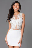 2024 Hot Selling Column Homecoming Dresses Short/Mini With PQQ96S26