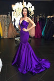 2024 New Arrival Evening Dresses Mermaid Satin PQJDAZAP