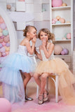 2024 Sweetheart A Line Flower Girl Dresses Tulle PQN9N357