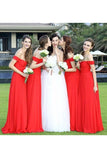 2024 New Arrival Off The Shoulder Bridesmaid Dresses A PEYKRZ22