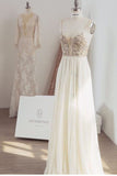 2024 Prom Dress Spaghetti Straps Chiffon A Line P1MJDTD7