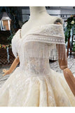 Ball Gown Wedding Dresses Off The Shoulder Top Quality Appliques PDK6762S