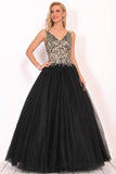 2024 New Arrival Quinceanera Dresses V Neck Tulle PY7X6JT4