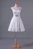 2024 White Unique Homecoming Dress A Line Short/Mini Tulle PG52TL9B