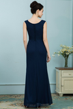 Sarahi V-Neck Chiffon A-Line/Princess Floor Length Natural Waist Sleeveless Bridesmaid Dresses