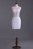 2024 Hot Selling Column Homecoming Dresses Short/Mini With PQQ96S26