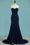 2024 Mermaid Evening Dresses Sweetheart With Beaded PD9HL27B