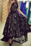 2024 New Arrival Prom Dresses A Line Scoop Lace With PSRLFF3E