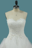 2024 Sweetheart Tulle Wedding Dresses A Line With PGYCY6GL