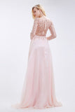 2024 Scoop A Line Prom Dresses PPRNX4DT