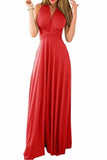 Sexy Variety-Style Elegant V-Neck Pleated Pleated Evening Sleeveless Back Cross PDYHKN3G