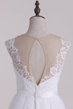 2024 Scoop Wedding Dresses Open Back A P9A6Y6QQ